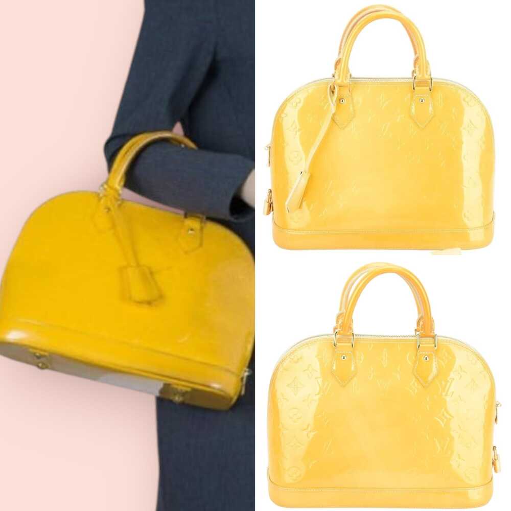 💎✨BEAUTIFUL✨💎Authentic Louis Vuitton Alma PM Vernis Patent Handbag